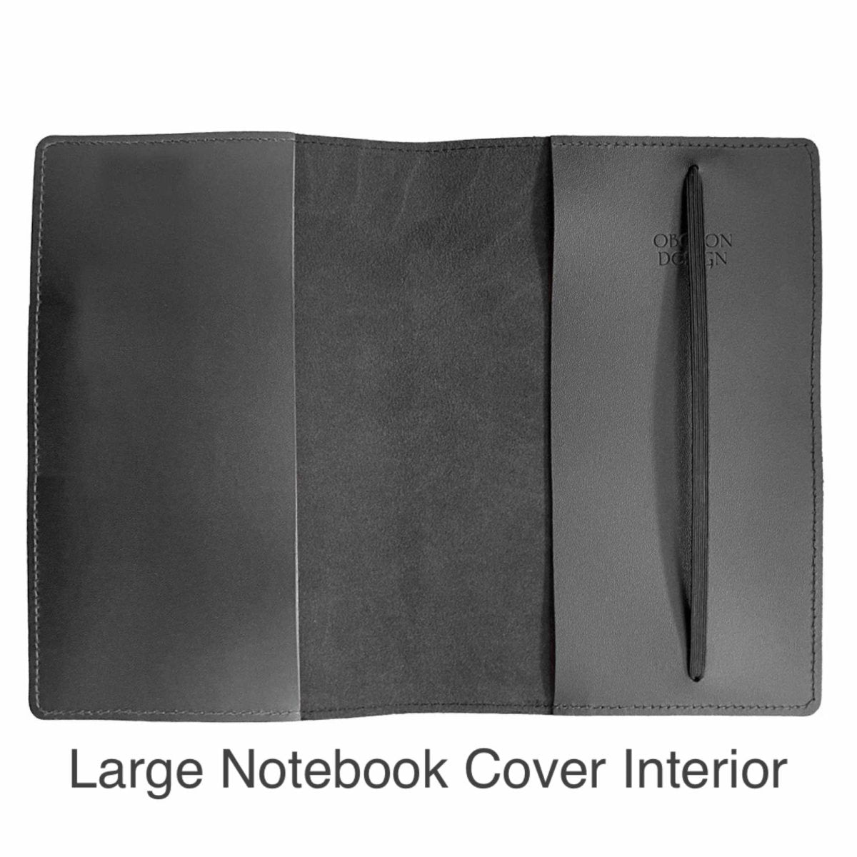 Leather Refillable Journal Notebook, Butterfly