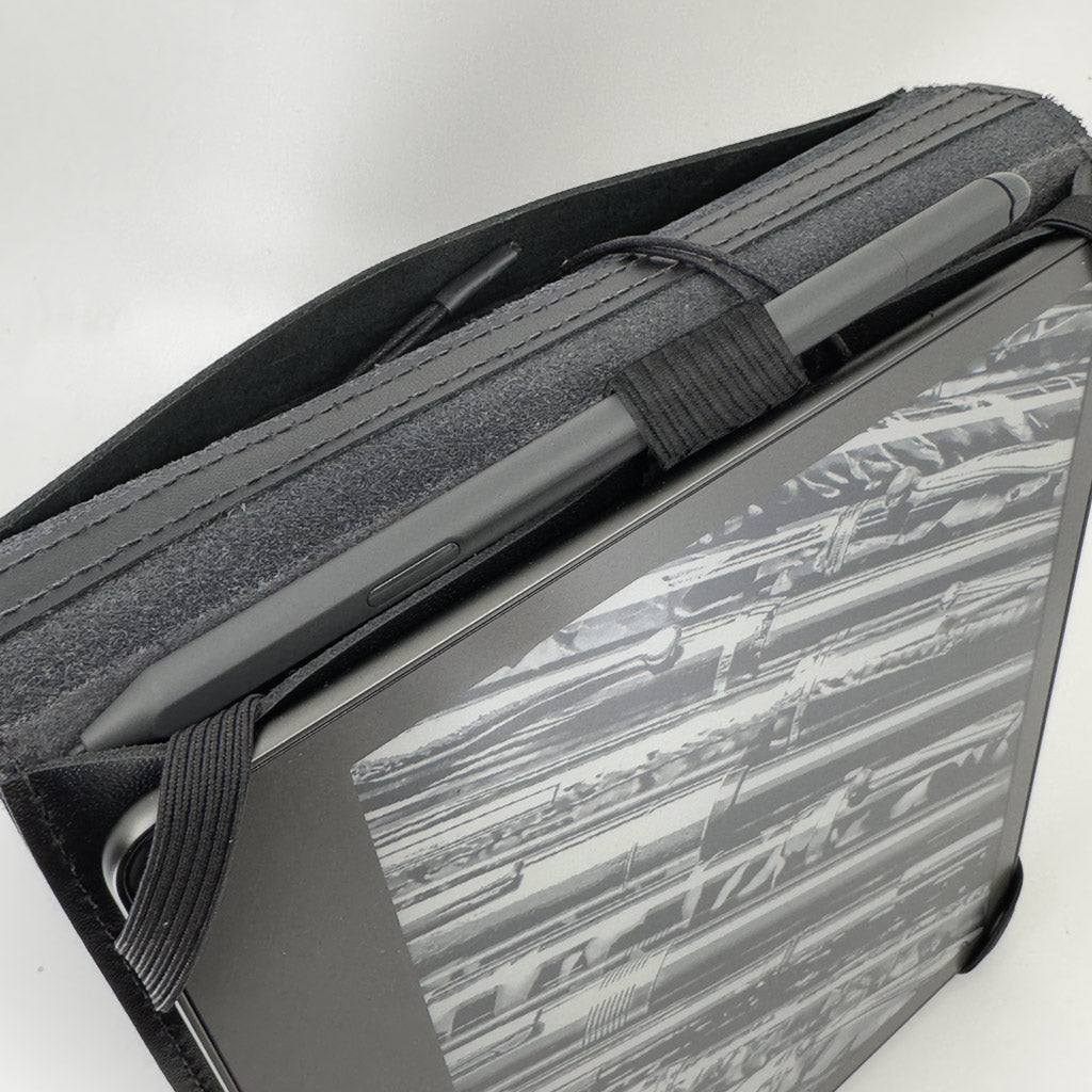 Oberon Design Leather Kindle Scribe Cover, Pen Holder Detail