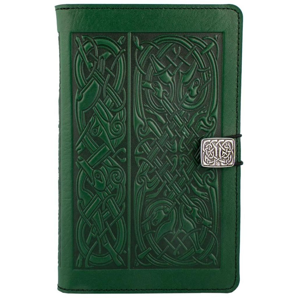 HAPPY EXTRA, iPad Mini 6 & 7 Cover, Celtic Hounds in Green