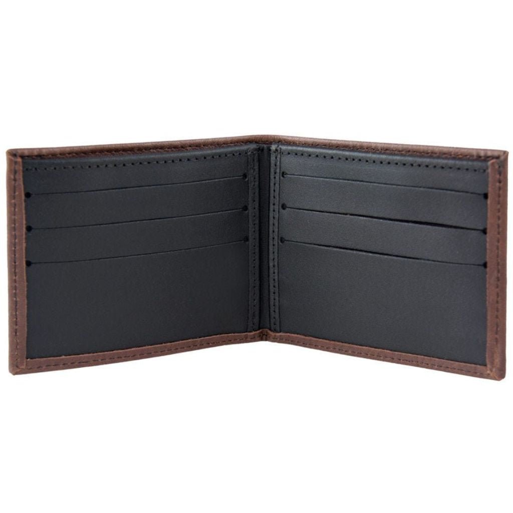 Wood Grain Bi-Fold Wallet, Interior